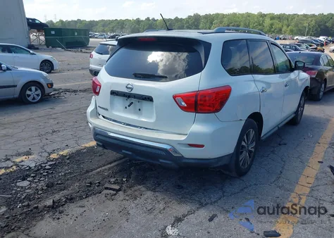 2018 Nissan Pathfinder S z USA, uszkodzony, nr VIN 5N1DR2MN2JC631773